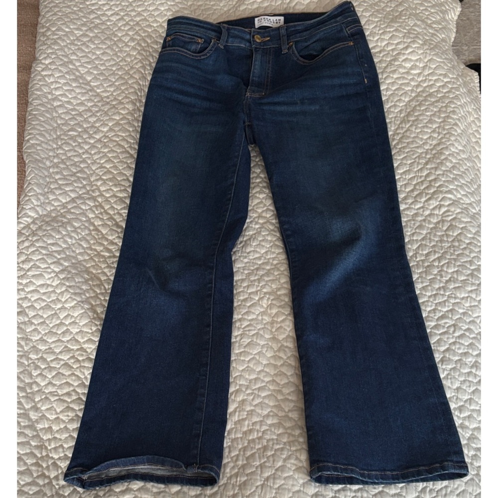 Derek Lam Deep Blue Flare Jeans